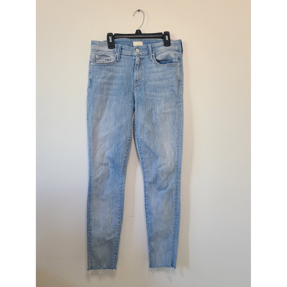 Mother Looker Ankle Fray in Wink Jeans Size 28